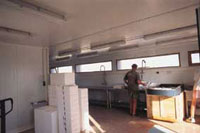 Unit&eacute; de conditionnement dans les stations de purification et st&eacute;rilization de coquillages et conchylicultures ainsi que dans les fermes aquacoles, &eacute;closeries,